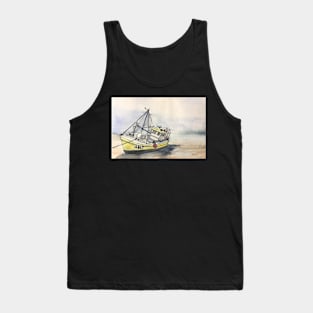 The Boat on New Quay Beach Tank Top